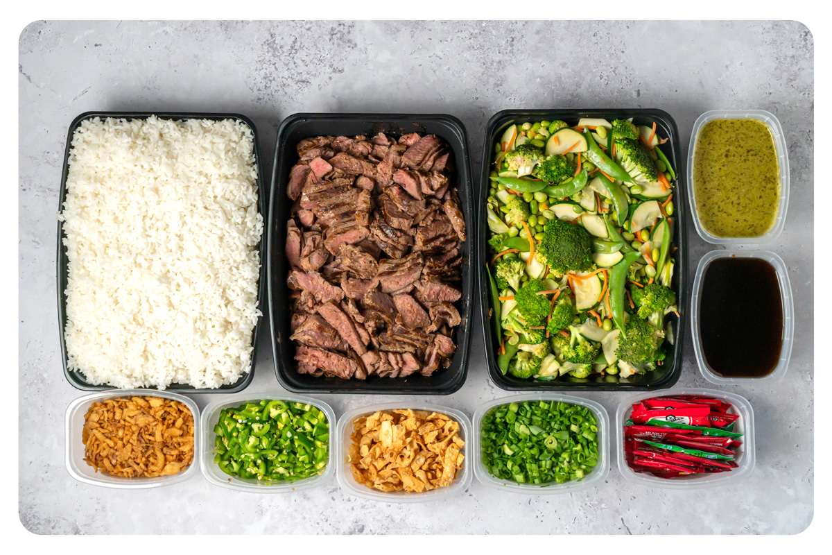 Build-Your-Own Flatiron Steak Bowl Bar*